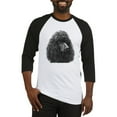 thumbnail image 1 of CafePress - Black Or Chocolate Poodle Baseball Jersey - Cotton Baseball Jersey, 3/4 Raglan Sleeve Shirt, 1 of 5