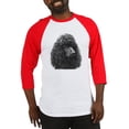 thumbnail image 1 of CafePress - Black Or Chocolate Poodle Baseball Jersey - Cotton Baseball Jersey, 3/4 Raglan Sleeve Shirt, 1 of 5
