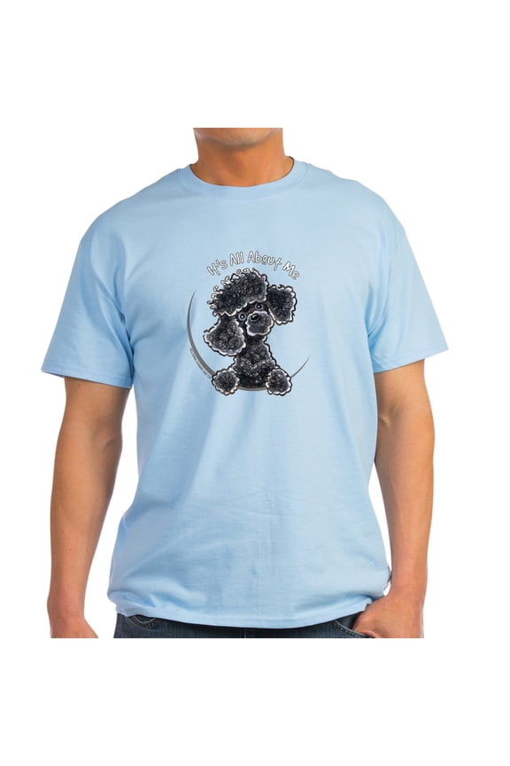 - Black Poodle IAAM Full Light T Shirt - Men's Classic Graphic T-Shirt