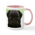 thumbnail image 1 of CafePress - Black Pug Mugs - 11 oz Ceramic Mug - Novelty Coffee Tea Cup, 1 of 4