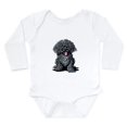 thumbnail image 1 of CafePress - Black Puli Long Sleeve Infant Bodysuit - Long Sleeve Cotton Baby Bodysuit, 1 of 4