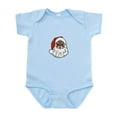 thumbnail image 1 of CafePress - Black Santa Claus Body Suit - Baby Light Bodysuit, Size Newborn - 24 Months, 1 of 4