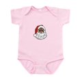 thumbnail image 1 of CafePress - Black Santa Claus Body Suit - Baby Light Bodysuit, Size Newborn - 24 Months, 1 of 4