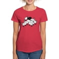 thumbnail image 1 of CafePress - Black Sheep Cartoon Women's Dark T Shirt - Women's Traditional Fit Dark T-Shirt, 1 of 4