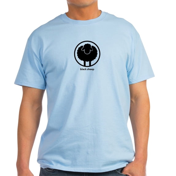 CafePress - Black Sheep T Shirt - Men's Classic Graphic T-Shirt