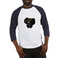 thumbnail image 1 of CafePress - Black Sushi Cat Baseball Jersey - Cotton Baseball Jersey, 3/4 Raglan Sleeve Shirt, 1 of 4
