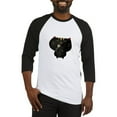 thumbnail image 1 of CafePress - Black Sushi Cat Baseball Jersey - Cotton Baseball Jersey, 3/4 Raglan Sleeve Shirt, 1 of 4
