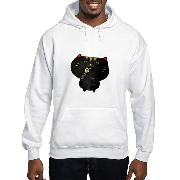 CafePress - Black Sushi Cat Hoodie - Pullover Hoodie, Hooded Sweatshirt