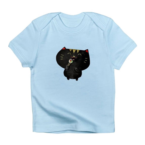 CafePress - Black Sushi Cat Infant T Shirt - Infant T-Shirt