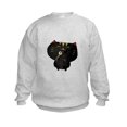 thumbnail image 1 of CafePress - Black Sushi Cat Sweatshirt - Kids Sweatshirt, Youth Crew Neck Sweatshirt, 1 of 4