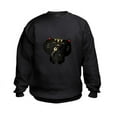 thumbnail image 1 of CafePress - Black Sushi Cat Sweatshirt - Kids Sweatshirt, Youth Crew Neck Sweatshirt, 1 of 4