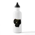 thumbnail image 1 of CafePress - Black Sushi Cat Water Bottle - Stainless Steel Water Bottle, Sports Bottle, 1.0L, 1 of 5