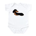 thumbnail image 1 of CafePress - Black Tan Dachshund Infant Bodysuit - Baby Light Bodysuit, Size Newborn - 24 Months, 1 of 4