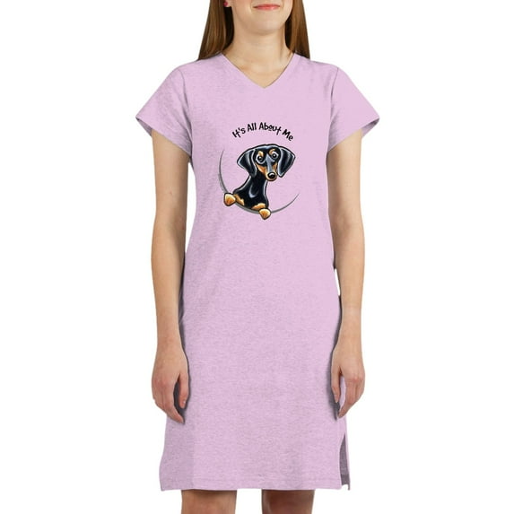 CafePress - Black Tan Dachshund Lover - Women's Nightshirt