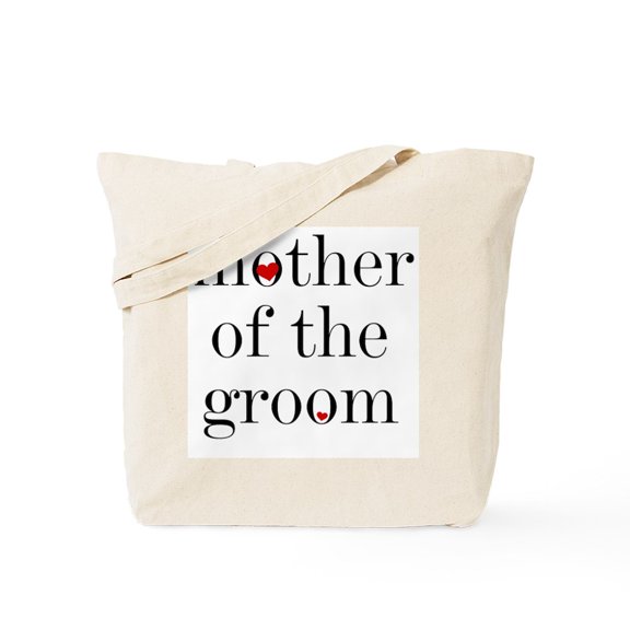 CafePress - Black Text Mother Of The Groom Tote Bag - Unisex Canvas Tote Bag, Beige, 1-Piece