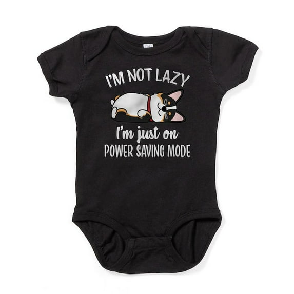 CafePress - Black Tricolor Corgi Body Suit - Cute Infant Bodysuit Baby Romper - Size Newborn - 24 Months