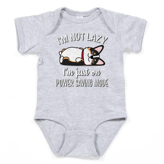 CafePress - Black Tricolor Corgi Body Suit - Cute Infant Bodysuit Baby Romper - Size Newborn - 24 Months
