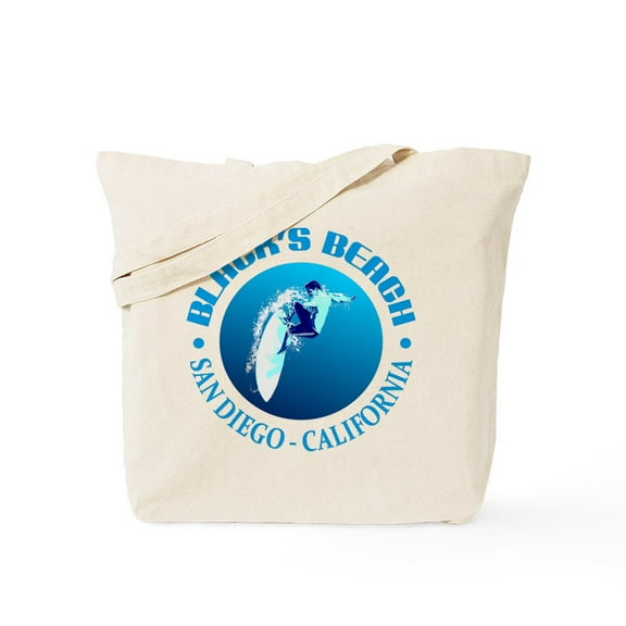CafePress - Black's Beach Tote Bag - Unisex Canvas Tote Bag, Beige, 1-Piece