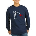 thumbnail image 1 of CafePress - Blackbeard Jolly Roger Long Sleeve Dark T Shirt - Long Sleeve Dark T-Shirt, 1 of 4