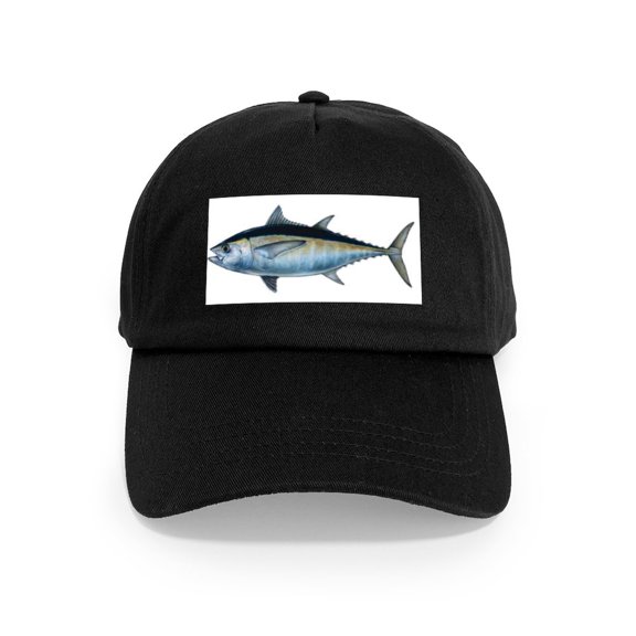 CafePress - Blackfin Tuna Cap - Adjustable 100% Brushed Unisex Casual Cotton Baseball Cap, Beige, 1