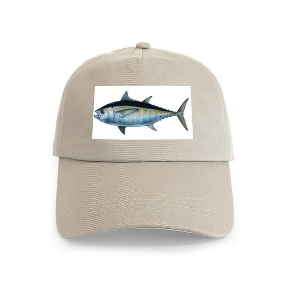 CafePress - Blackfin Tuna Cap - Adjustable 100% Brushed Unisex Casual Cotton Baseball Cap, Beige, 1