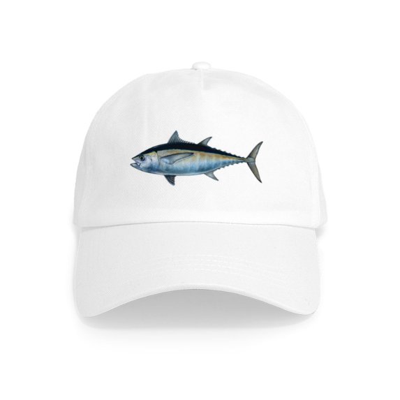 CafePress - Blackfin Tuna Cap - Adjustable 100% Brushed Unisex Casual Cotton Baseball Cap, Beige, 1