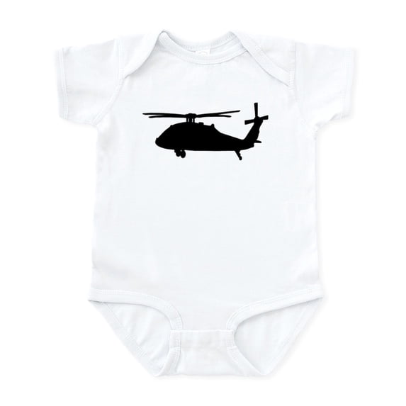 CafePress - Blackhawk Body Suit - Baby Light Bodysuit, Size Newborn - 24 Months
