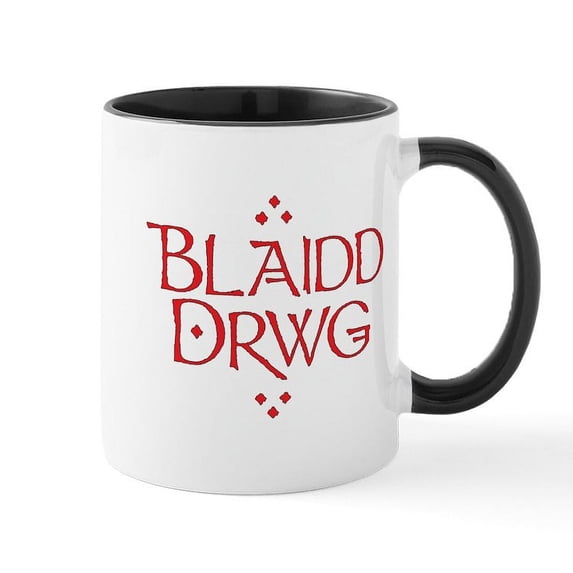 CafePress - Blaidd Drwg Mug - 11 oz Ceramic Mug - Novelty Coffee Tea Cup