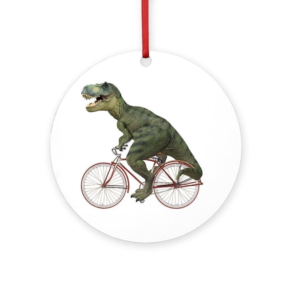 CafePress - Blank Rex - Round Wood Ornament 4"