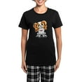 thumbnail image 1 of CafePress - Blenheim CKCS Rocker Women's Dark Pajamas - Women's Short Sleeve Print T-Shirt and Pants Dark Cotton Pajama Set, 1 of 7