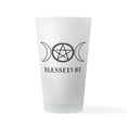 thumbnail image 1 of CafePress - Blessed Be (Black & White) - Pint Glass, Drinking Glass, 16 oz. CafePress, 1 of 4