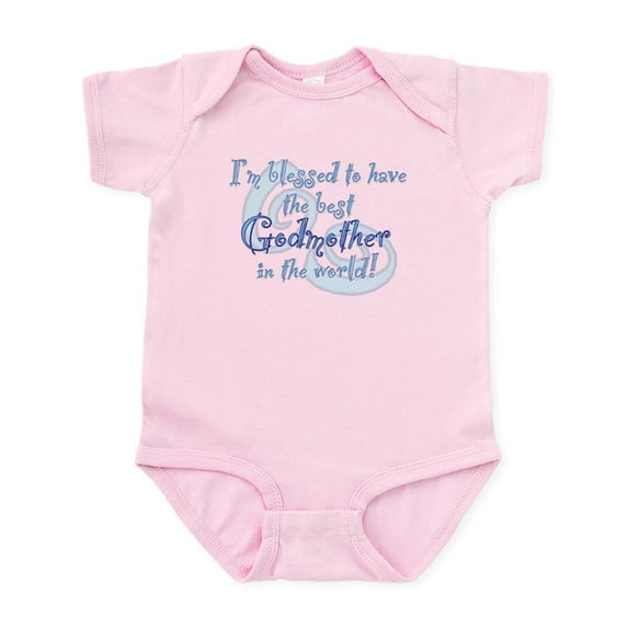 CafePress - Blessed Godmother BL Infant Bodysuit - Baby Light Bodysuit, Size Newborn - 24 Months