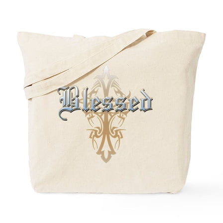 CafePress - Blessed Tote Bag - Unisex Canvas Tote Bag, Beige, 1-Piece