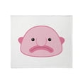 thumbnail image 1 of CafePress - Blobfish Throw Blanket - Soft Fleece Throw Blanket, 50"x60" for All Ages, 1 of 2