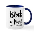 thumbnail image 1 of CafePress - Block A Punt Mugs - 11 oz Ceramic Mug - Novelty Coffee Tea Cup, 1 of 4