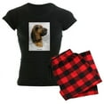 thumbnail image 1 of CafePress - Bloodhound 9Y404D 124 - Women's Dark Pajamas, 1 of 4