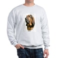 thumbnail image 1 of CafePress - Bloodhound 9Y404D 135 Sweatshirt - Crew Neck Sweatshirt, 1 of 4
