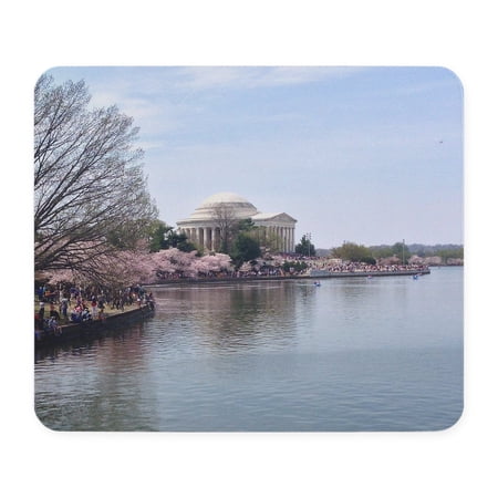 CafePress - Blossoms In DC Mousepad - Non-slip Rubber Mousepad, Gaming Mouse Pad