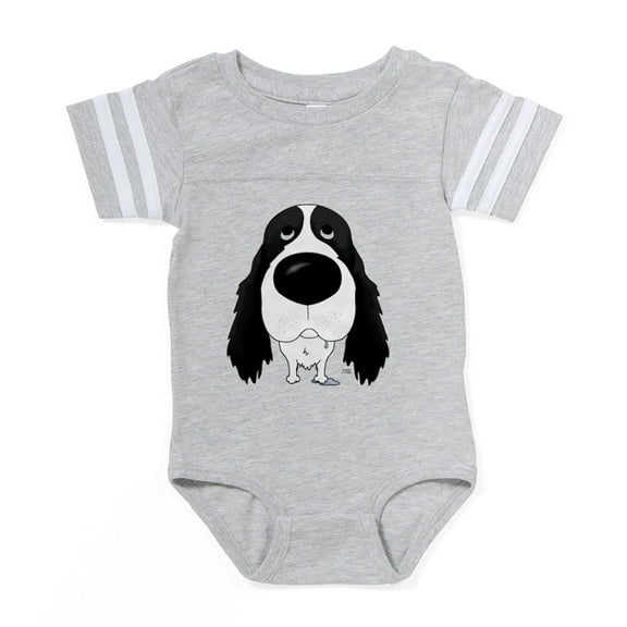 CafePress - Blspringershirtfront - Cute Infant Baby Football Bodysuit