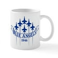 thumbnail image 1 of CafePress - Blue Angels Fighter Planes - 11 oz Ceramic Mug - Novelty Coffee Tea Cup, 1 of 4