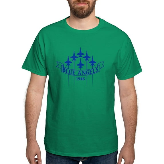CafePress - Blue Angels Fighter Planes Men's Value T Shirt - Men's Classic Graphic Cotton T-Shirt