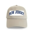 thumbnail image 1 of CafePress - Blue Classic New Jersey Cap - Adjustable 100% Brushed Unisex Casual Cotton Baseball Cap, Beige, 1, 1 of 2