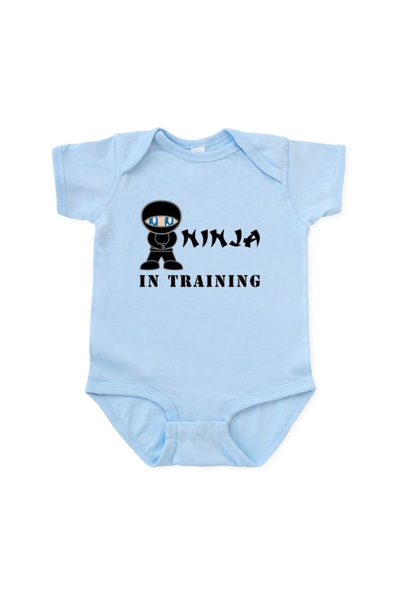- Blue Eyes Ninja In Training Infant Bodysuit - Baby Light Bodysuit, Size Newborn - 24 Months