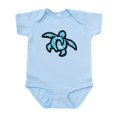 thumbnail image 1 of CafePress - Blue Hawaiian Print Turtle Infant Bodysuit - Baby Light Bodysuit, Size Newborn - 24 Months, 1 of 4