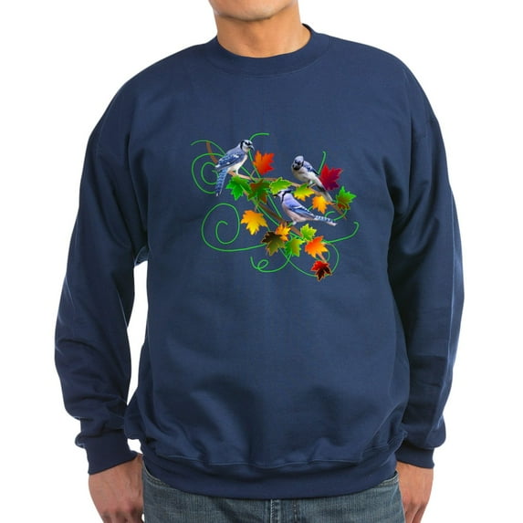 CafePress - Blue Jay Sweatshirt - Classic Crew Neck Sweatshirt