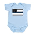 thumbnail image 1 of CafePress - Blue Line Onesie Body Suit - Baby Light Bodysuit, Size Newborn - 24 Months, 1 of 4