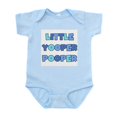thumbnail image 1 of CafePress - Blue Little Yooper Pooper Infant Bodysuit - Baby Light Bodysuit, Size Newborn - 24 Months, 1 of 4