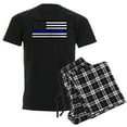 thumbnail image 1 of CafePress - Blue Lives Matter Flag Men's Dark Pajamas - Men's Dark Loose Fit Cotton Pajama Set, 1 of 7