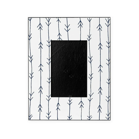 CafePress - Blue, Navy: Arrow Pattern - Decorative 8x10 Picture Frame