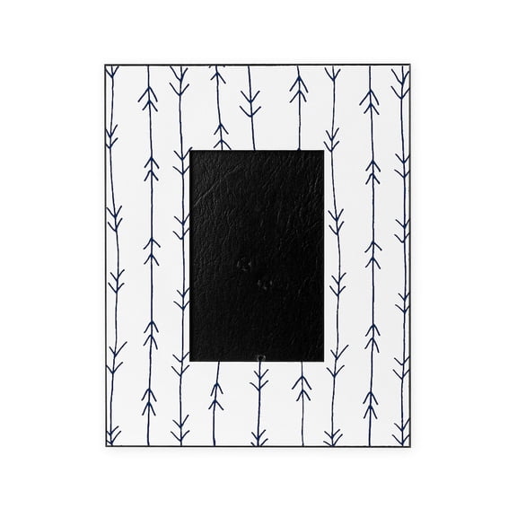 CafePress - Blue, Navy: Arrow Pattern - Decorative 8x10 Picture Frame